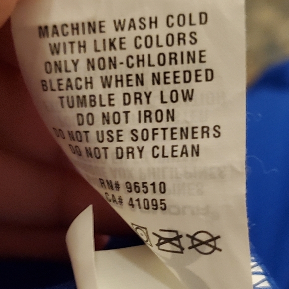 Under Armour COLD GEAR Loose Jacket SMALL Medium Athletic Blue  White Full Zip - Picture 2 of 5